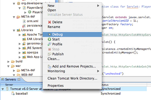 点击查看大图 用Eclipse Europa进展Web开发,第1部分 - Eclipse Java EE