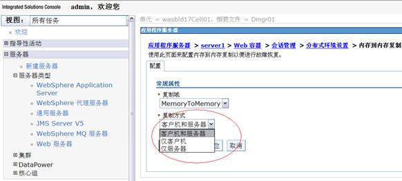 Websphere ��Ⱥ Session �ڴ洢�����ڴ渴��