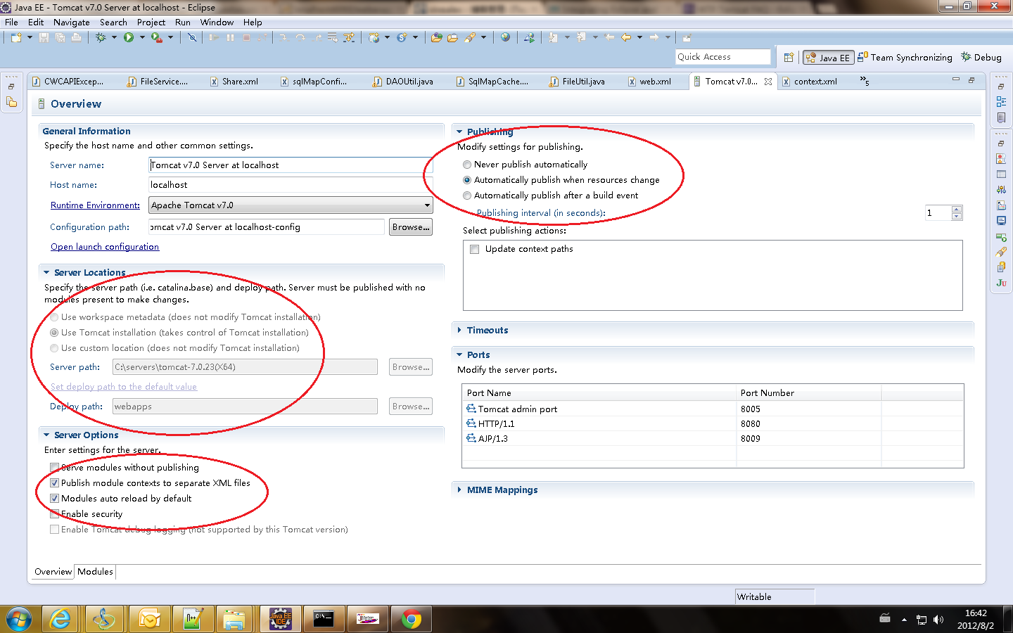 eclipse ee�й���web��tomcat