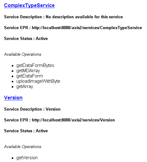 axis2WebService֮ݵĴ