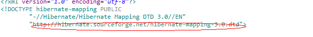 hibernate3.0 DTD 定义路径有关问题