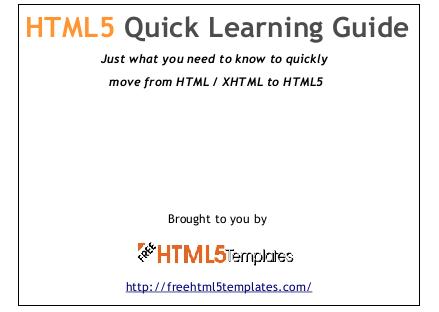[HTML5] HTML ѧϰԴƼ