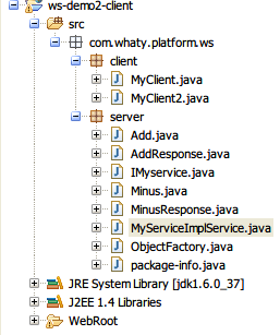webservice��������-Ӧ��wsimport����ws����ˣ�����