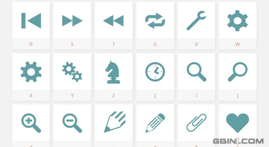 最新的超棒免费图标字体(icon font)搜集