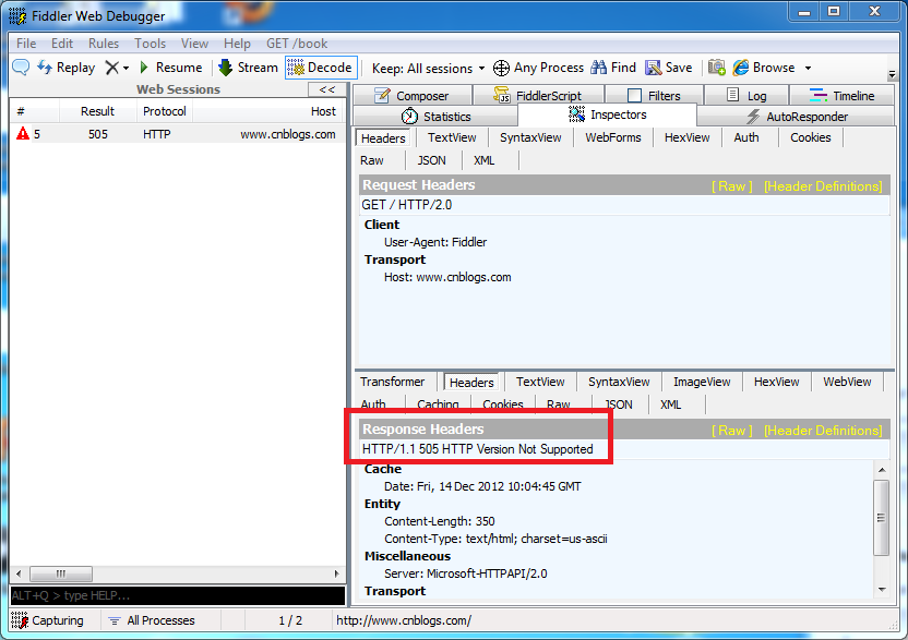 HTTP协议 (6) 状态码详解