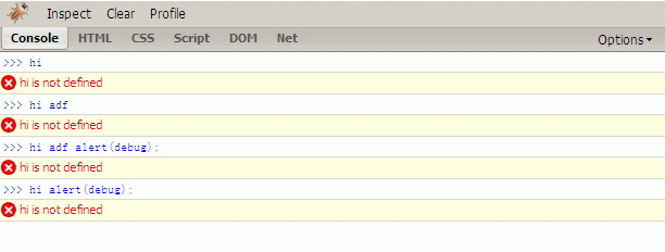 ��ʶFirebug ��ƪ �� firebug��ʹ��