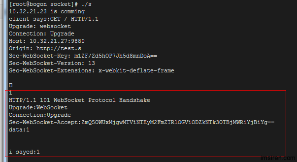 websocket ���� C Server�ĳ���