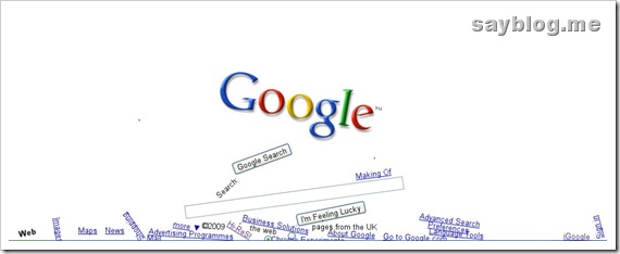 Google Gravity-1 有趣的HTML5使用之Google Gravity(谷歌重力)