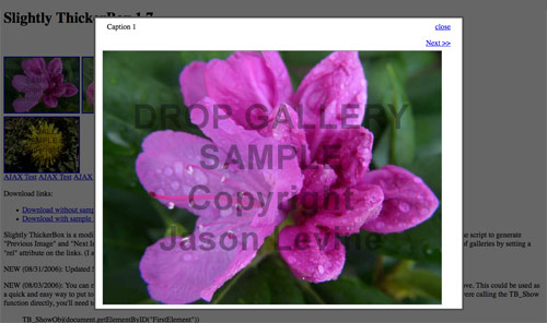 十个最佳jQuery Lightbox效果插件收集