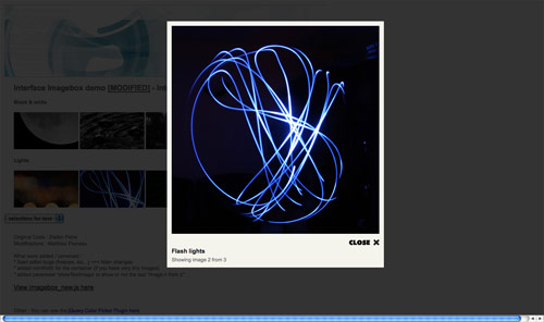 十个最佳jQuery Lightbox效果插件收集