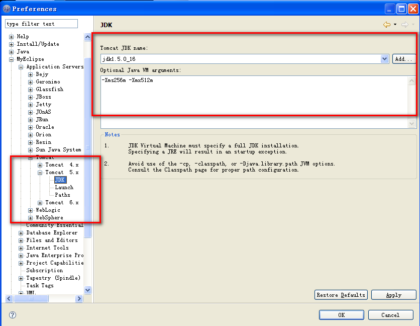 点击查看原始大小图片 MyEclipse筹建java web基本常识和环境配置