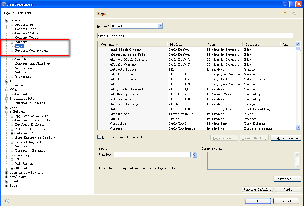 点击查看原始大小图片 MyEclipse筹建java web基本常识和环境配置