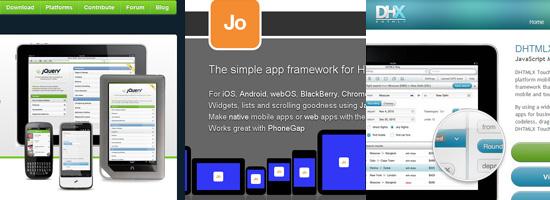 十个顶级Web移动开发JavaScript框架