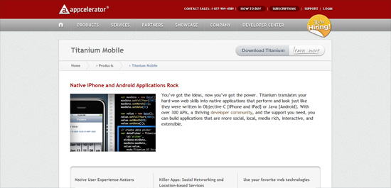 十个顶级Web移动开发JavaScript框架