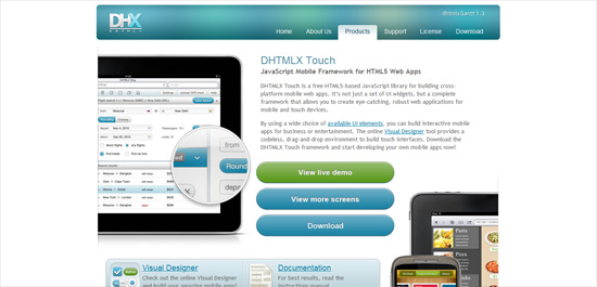 十个顶级Web移动开发JavaScript框架