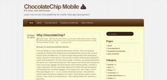 十个顶级Web移动开发JavaScript框架