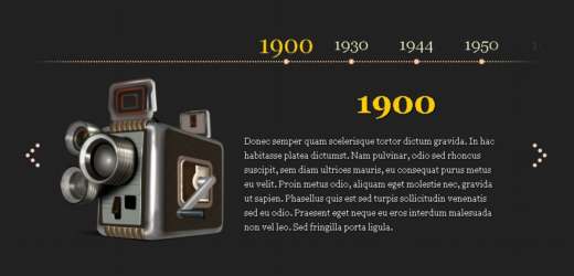 GBin1�Ƽ���ʹ��ʱ������Timelinr���쳬��jQueryʱ����(Time line)