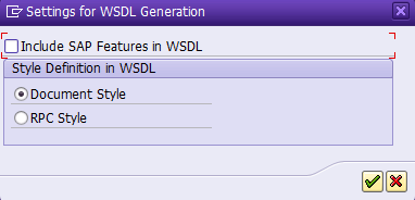 SAP&Java WebService(1) -SAP�½�WebService