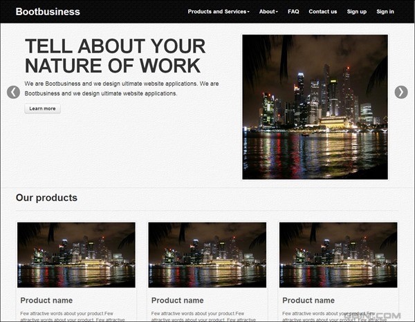 本周推荐九款免费的网站模板设计