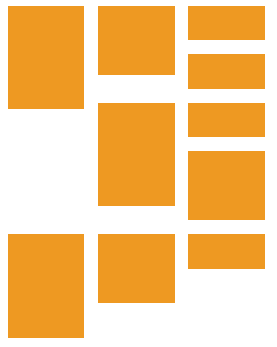 使用css float布局时的高度不等的有关问题