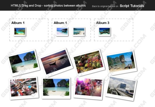 ����һ��HTML5��drag and drop API���ֵ�ͼƬ��ק����Ч��
