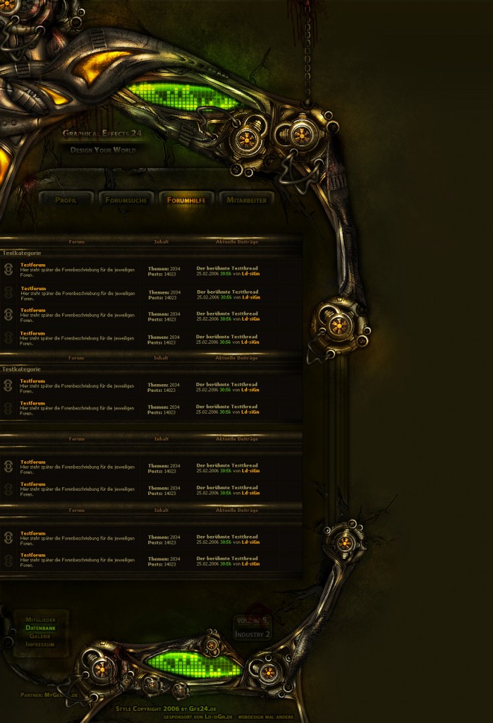 Industry_II_by_Ld_siGn 55个 神奇的瑰丽华贵的网站布局(下)