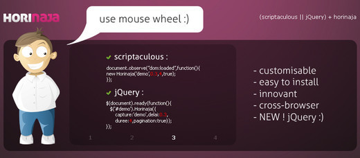 60款很酷的 jQuery 幻灯片演示和上载
