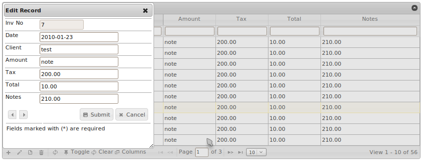 jqGrid��ѧ����