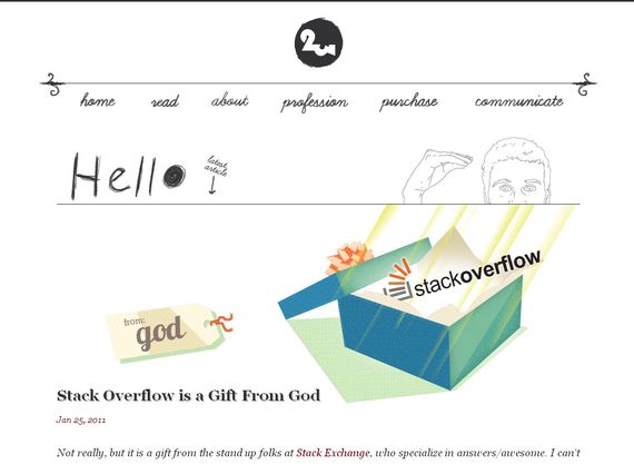 30个精美的容易网站