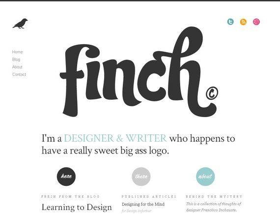 30个精美的容易网站