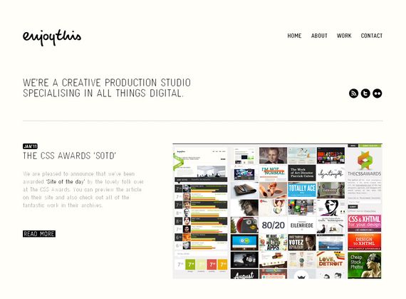 30个精美的容易网站