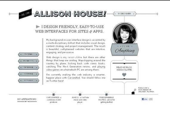 30个精美的容易网站