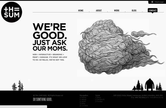 30个精美的容易网站