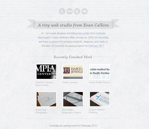 30个精美的容易网站