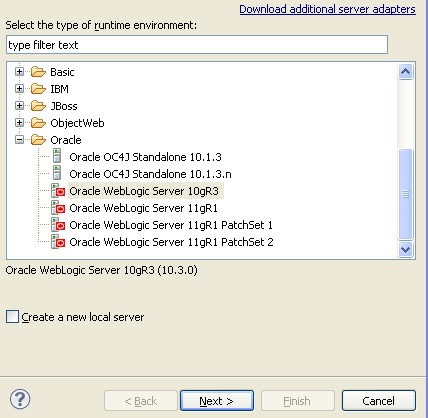 Eclipse配备weblogic 10(图文)