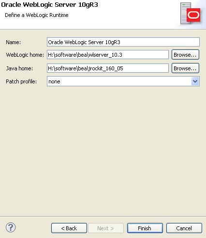 Eclipse配备weblogic 10(图文)