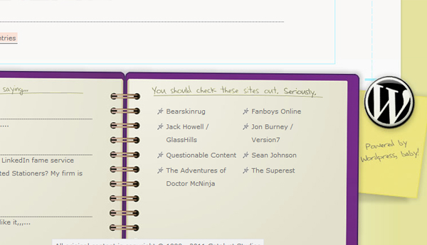 30 硕大无比的时尚Web页脚布局