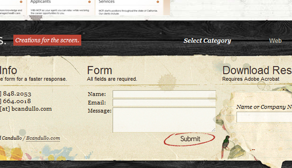 30 硕大无比的时尚Web页脚布局