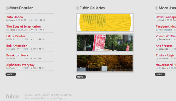 30 硕大无比的时尚Web页脚布局