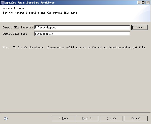 axis2����web service������
