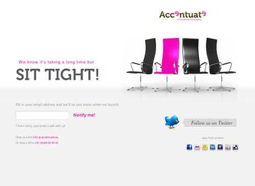 25个将要上线Coming soon网页创意设计