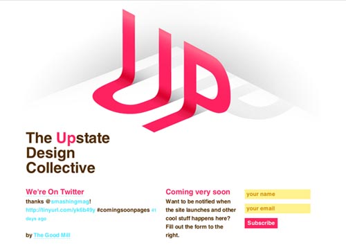 25个将要上线Coming soon网页创意设计