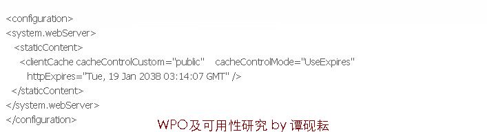 WPO����: �ܷ�����ض��ļ�����Expires Header