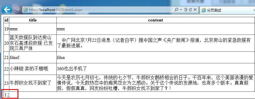 С������һ����̽�������ҳ���ٷ�ҳ ����ʵ�ַ�ҳ�Ĺ���