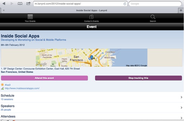 Lanyrd����ôӦ��HTML5������������ƶ�WebӦ�õ�