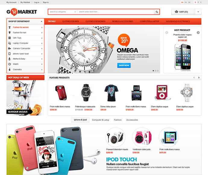 50+ ��Ӧʽ��Prestashop��������