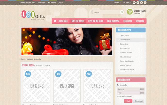 50+ ��Ӧʽ��Prestashop��������