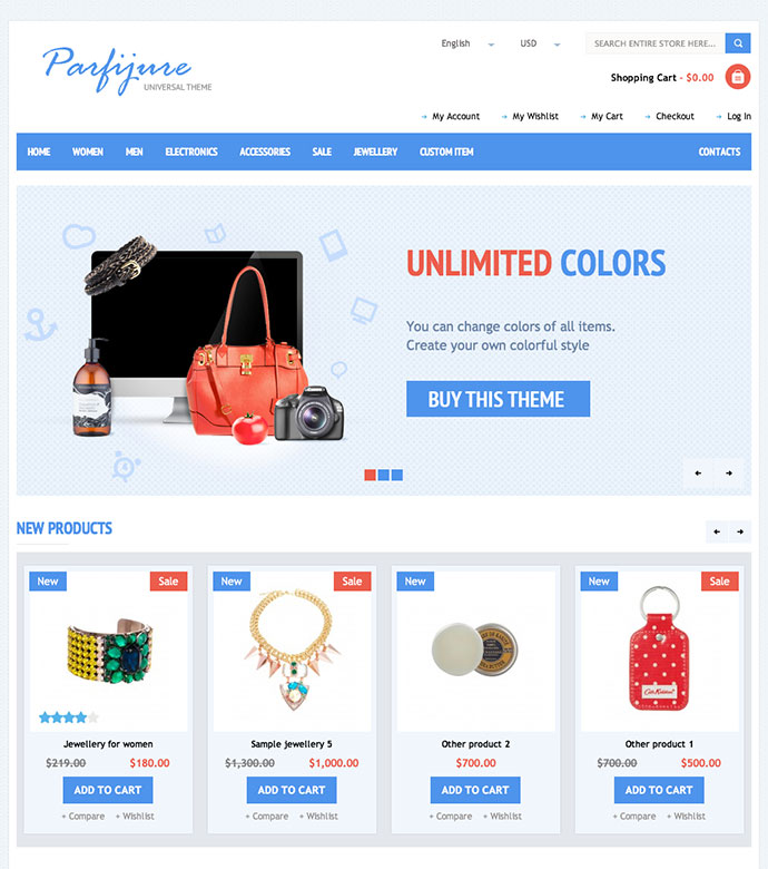 50+ ��Ӧʽ��Prestashop��������