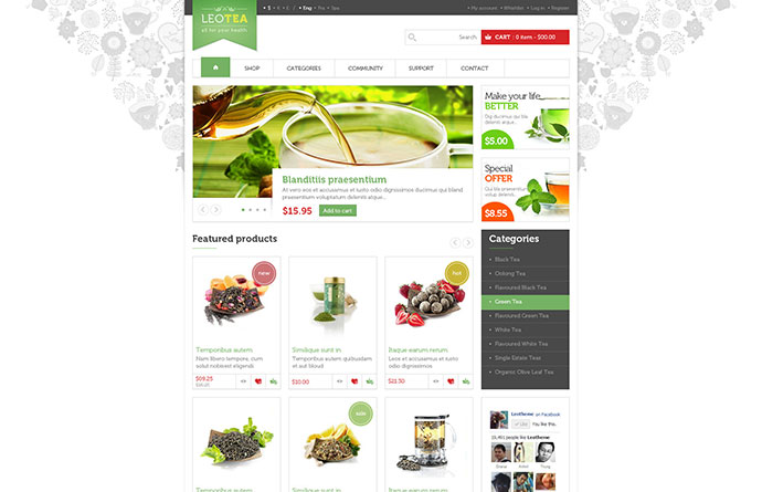 50+ ��Ӧʽ��Prestashop��������