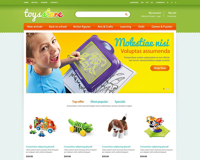 50+ ��Ӧʽ��Prestashop��������